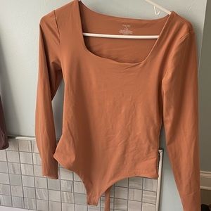 Nuuds square neck bodysuit